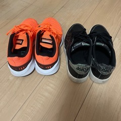 スニーカー adidas ・asicsの画像
