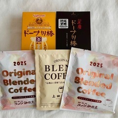 ドーナツ棒＋ドリップコーヒー☕️の画像