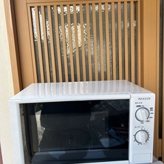 【美品】マクスゼン　単機能電子レンジ　JM17BGZ01　2023年製