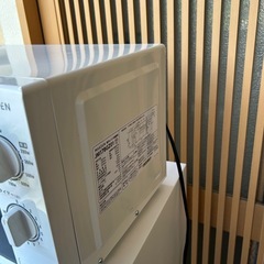 【美品】マクスゼン　単機能電子レンジ　JM17BGZ01　2023年製の画像