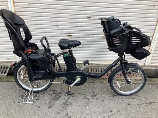 720  パナソニック新機種電動アシスト自転車gyutto20インチブラックボディー