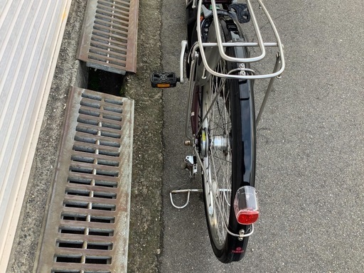 721  ヤマハ新機種電動アシスト自転車pasnatura26インチブラウンアルミボディー