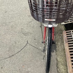 723   ヤマハ新機種電動アシスト自転車pas26インチブラウンアルミボディーの画像