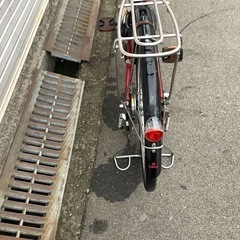 723   ヤマハ新機種電動アシスト自転車pas26インチブラウンアルミボディーの画像