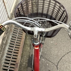 723   ヤマハ新機種電動アシスト自転車pas26インチブラウンアルミボディーの画像