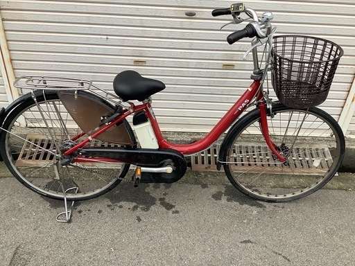 723   ヤマハ新機種電動アシスト自転車pas26インチブラウンアルミボディー