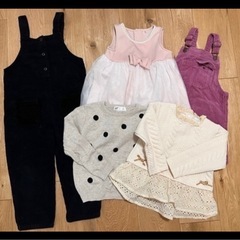 女の子服80〜120まで　お家フリマ　子ども服リサイクル　の画像