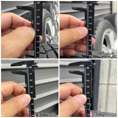 SCHNEDER シュナイダー A-TECH スタッドレス4本セット中古 205/50R17 17インチ7.0J +48 5穴 PCD100の画像