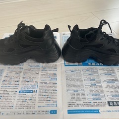 LOWRYS FARM 厚底スニーカー Sサイズ　中敷なしの画像
