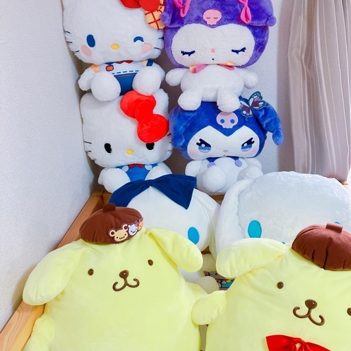 【お話し中】 サンリオキャラクターズ ぬいぐるみ