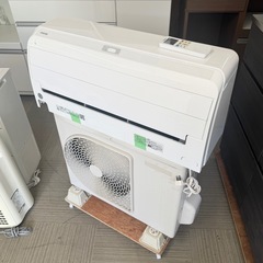 【超美品‼️】高級機種♪ 東芝 2023年製 6畳用エアコン 大清快 フィルター自動お掃除 プラズマ空清 100V/2.2kwの画像