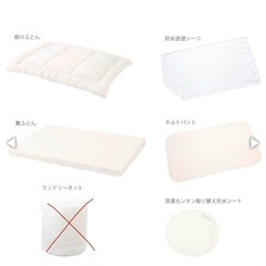 コンビミニ　ベビー布団　10点セットの画像