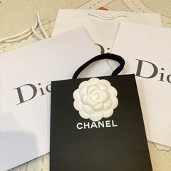 ブランドショッパー★ショップ紙袋★エルメス★Dior★フェラガモなどの画像