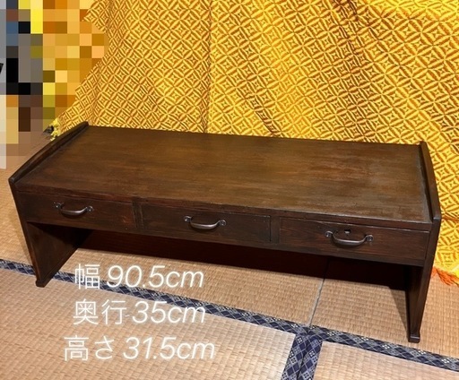 大正時代の文机