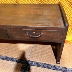 大正時代の文机の画像
