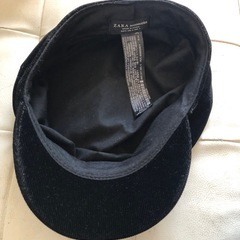 ZARA キャップ キャスケットの画像