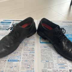 革靴　黒　ROCKPORT 25cm の画像