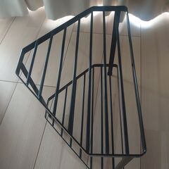 tower キッチンコーナーラック　ブラック 山崎実業の画像