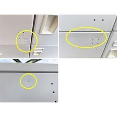 ２４人用ロッカー　鍵なしタイプ　ホワイト　F-GE-492-0926A「オフィス家具のワンツーマート」の画像