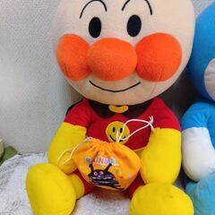 アンパンマン＆コキンちゃん特大ぬいぐるみセットの画像