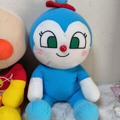アンパンマン＆コキンちゃん特大ぬいぐるみセットの画像