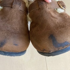 もこもこ靴　17センチ　　　2、3回着用のみの画像
