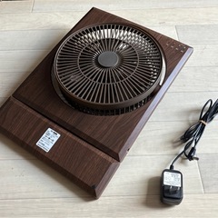 折りたたみ式扇風機の画像
