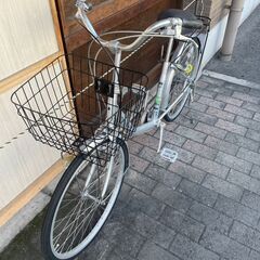 リサイクルショップどりーむ荒田店　No543 自転車　シティサイクル　MIYATAサイクル　２４インチ　小柄な人でも乗りやすい低床自転車　状態奇麗です♪の画像