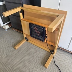 【超美品‼️】コーナン 75cm角 正方形カジュアルこたつ 家具調コタツ 木目調ナチュラルブラウン♪の画像