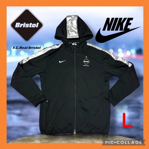 ✨美品・レア✨ NIKE F.C.R.B. Bristol 黒 L ジャケット