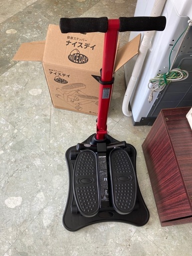 【SALE】ナイスディ　健康ステッパー　ハンドル付き　　リサイクルショップ宮崎屋　住吉店26.2.14