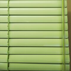 ニチベイ Nichibei ブラインド　グリーン　AX-25Qの画像