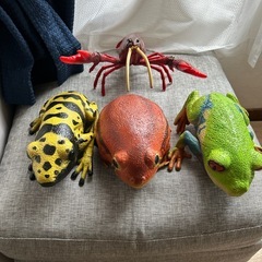 カエルの置き物？の画像