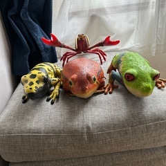 カエルの置き物？の画像