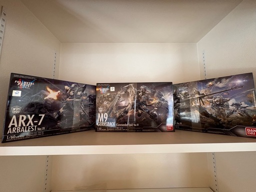 【未開封・未組立品】【BANDAI 1/60 フルメタル・パニック！ Ver.IV 3点セット】