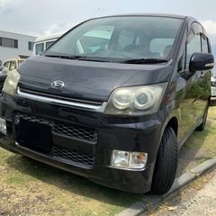 平成21年式　ムーヴカスタムRリミテッド　ターボ　78,500KM   ブラック　車検令和9年10月の画像