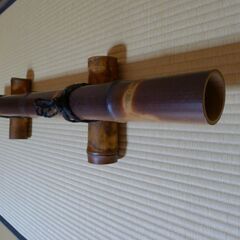 茶道具　煤竹の結界の画像