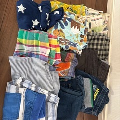 男の子110cm夏服まとめ売りの画像