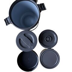 美品　ZOJIRUSHI　象印　SL-GF18-BA　ステンレスステンレス製まほうびん　弁当用ジャー　お・べ・ん・との画像