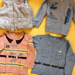 90から100サイズの衣類の画像