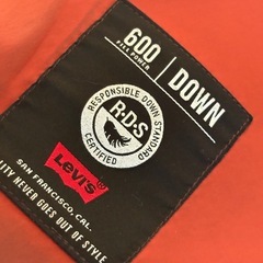 Levi'sダウンジャケットの画像