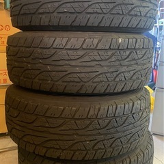 & タイヤホイール 4本セット 265/70R16 16インチ　 6穴　2020年製の画像