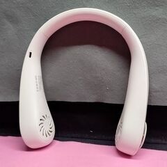 【リサイクルストアスターズ吉野店】最強のお値打ち価格で奉仕!【保管品】羽なし首掛け扇風機　S6　中国製　白色　ネッククーラーSの画像