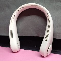 【リサイクルストアスターズ吉野店】最強のお値打ち価格で奉仕!【保管品】羽なし首掛け扇風機　S6　中国製　白色　ネッククーラーSの画像