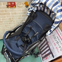 ピジョン　ビングル　BA9 ネイビー 軽量バギー 折りたたみの画像