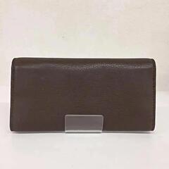 【新品/保管品】 TORY BURCH / トリーバーチ ☆本革長財布 ブラウンの画像