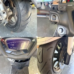 シグナス5型⭐️新品タイヤ前後⭐️グリップヒーター⭐️ヤマハ125cc⭐️全国陸送ほし⭐️の画像