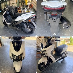 シグナス5型⭐️新品タイヤ前後⭐️グリップヒーター⭐️ヤマハ125cc⭐️全国陸送ほし⭐️の画像