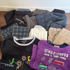 冬服男の子110cmまとめ売りの画像