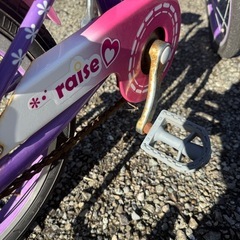 子ども用補助輪付き自転車16インチの画像